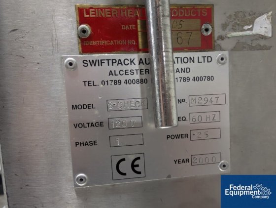 Swiftpack Swiftcount Tablet Counter, Model