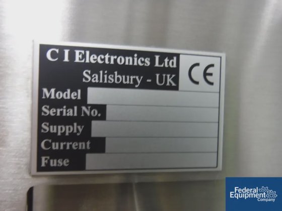 CI Electronics Sade P4 Checkweigher in Cleveland, OH, USA