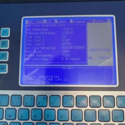 Videojet 1510 Inkjet Printer Coder