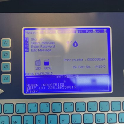 Videojet 1620 Inkjet Printer Coder