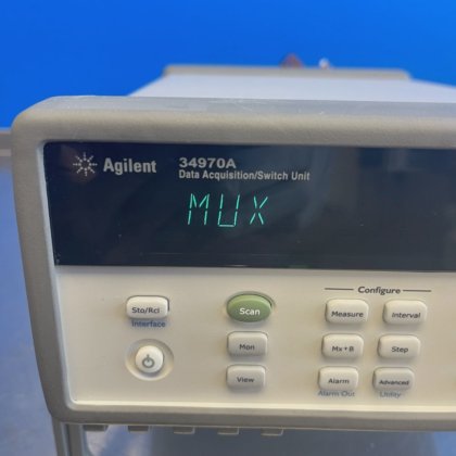 Agilent 34970A Data Acquisition Data