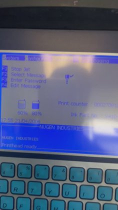 Videojet 1510 Inkjet Printer Coder