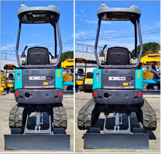 神戶製鋼建機SK15SR3_日本外匯15~17級可變腳後方小迴旋型挖土機(怪手)