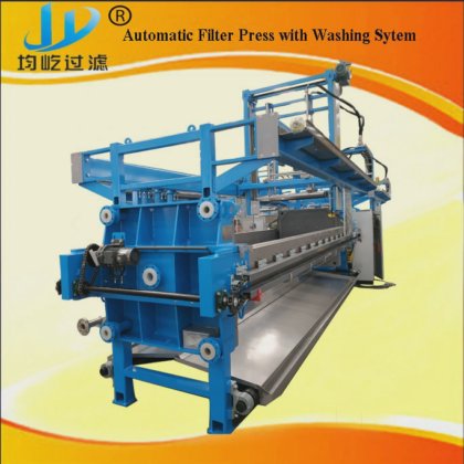 Program Controlled Auto Membrane Filter Press with Cloth Washing System ...
