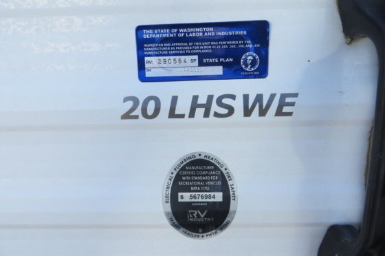 2020 Keystone RV Hideout 20LHSWE