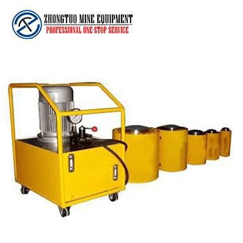 中拓液压千斤顶带锁螺母后张式千斤顶