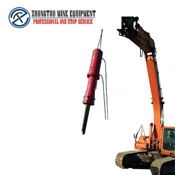 中拓挖掘机安装式液压裂石机HRB1000