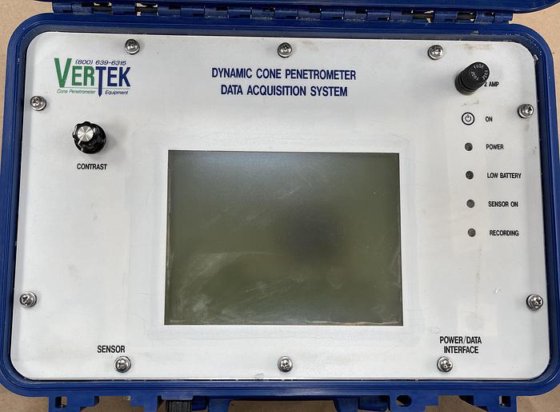 Vertek Dynamic Cone Penetrometer Data