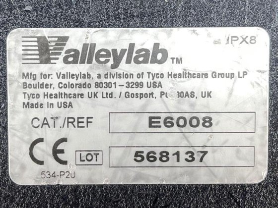 Valleylab Footswitch E6008