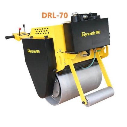 多功能步履式双鼓压路机可平整路面并提高道路施工质量