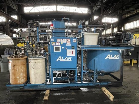 ALAR ENGINEERING FLEX-0-STAR MODEL 200 BATCH DEWATERING SYSTEM in ...