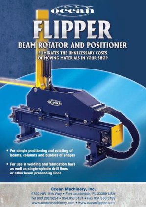 OCEAN FLIPPER BEAM ROTATOR & COLUMN POSITIONER in Powhatan, VA, USA