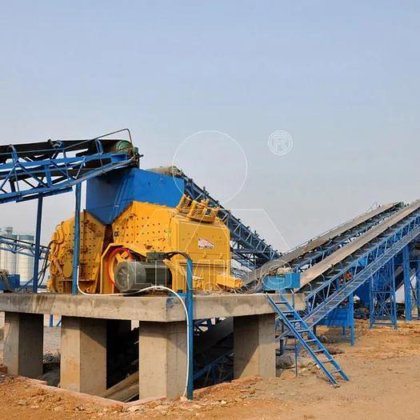 流行设计的采矿设备机械生产线完整的铁矿石破碎生产线