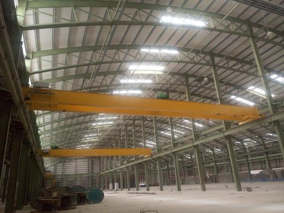 倉庫天井クレーン警告灯天井橋クレーン