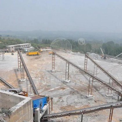 流行设计的采矿设备机械生产线完整的铁矿石破碎生产线