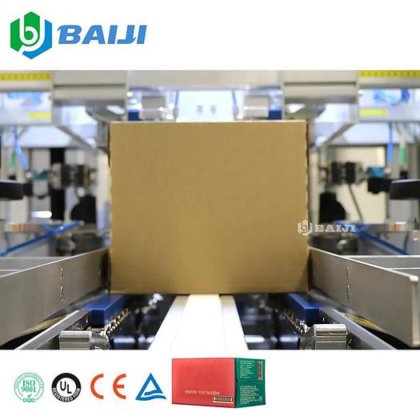 自動飲料水飲料ペット ガラス瓶カートン ボックス包装機側プッシュ ケース パッカー