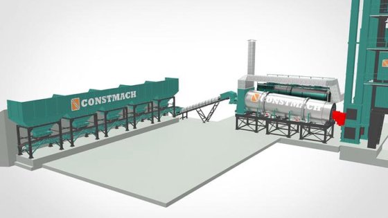 间歇式沥青混合料厂