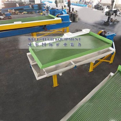 黑钨矿重力生产摇床