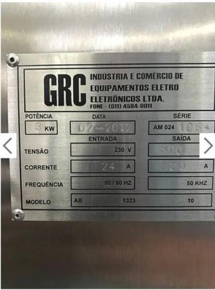 SELADORA DE INDUÇÃO