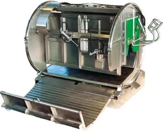 清真屠宰机 活牛仪式 清真杀牛箱 牛屠宰场机械 屠宰场设备