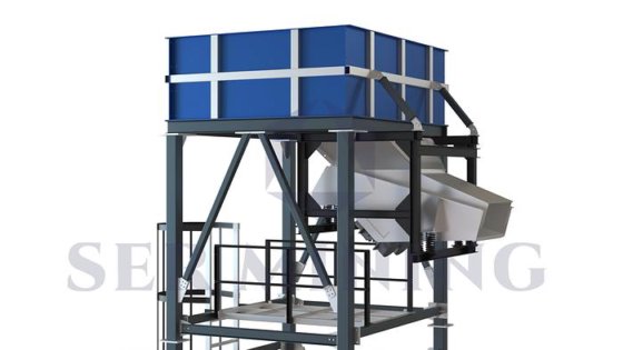 効率的な二次供給と製品積載のためのホッパーシステム