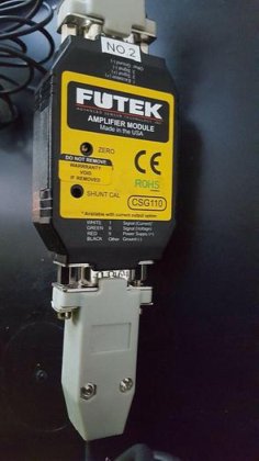 FUTEK CSG110 AMPLIFIER MODULE W/ LSB200 LOAD CELL ( (IN37S3B1)) in ...