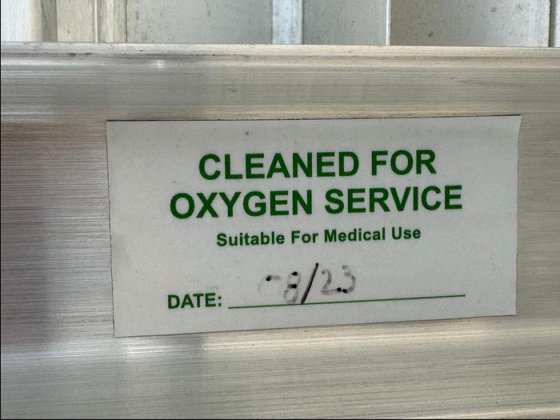 450 PSI 7,000 SCFH O2