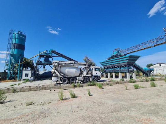 60立方米紧凑型混凝土搅拌站