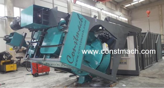 紧凑型混凝土搅拌站，产能 30 立方米/小时，全新