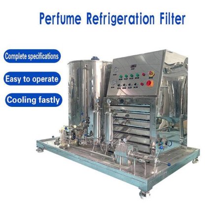 ZT 半自动香水制造机、冷冻过滤香水制造生产线、香水瓶包装设备