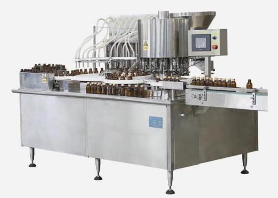 Máquina llenadora automática monobloque de