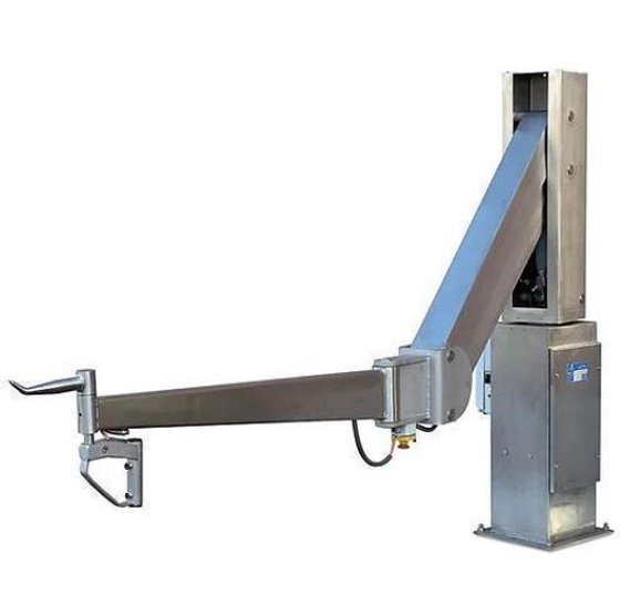 专业肉类屠宰设备 液压胴体机械臂提供 奶牛屠宰机 肉类装载机械