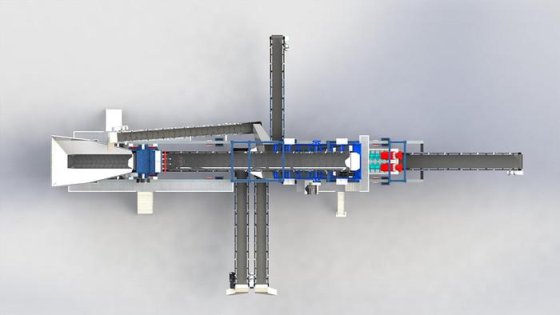 移動式ジョークラッシャー、インパクトクラッシャー、洗浄機を組み合わせる