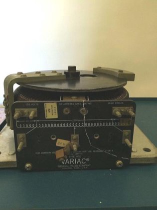 VARIAC TYPE W50 Variac Variable