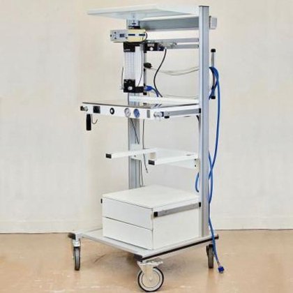 ANESTHESIA CART WITH SALUTATEC BYPASS