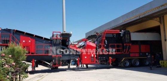 移動式破砕プラント