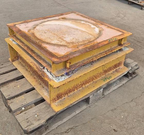 方形金属框石膏模具支架用于压制