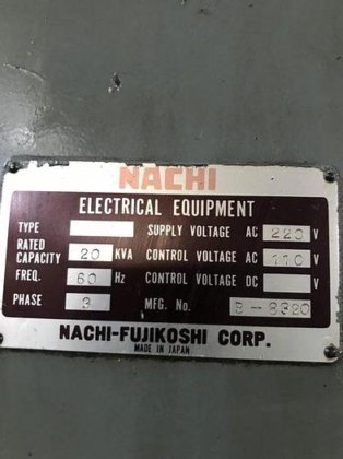 Nachi 不二越 NUV-10BTH 立式拉床