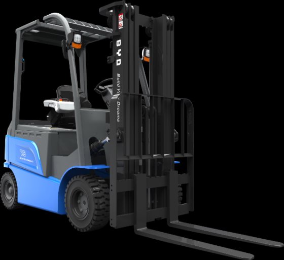 BYD Electric Forklift in Atlanta, GA, USA