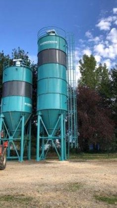 50 吨容量水泥筒仓