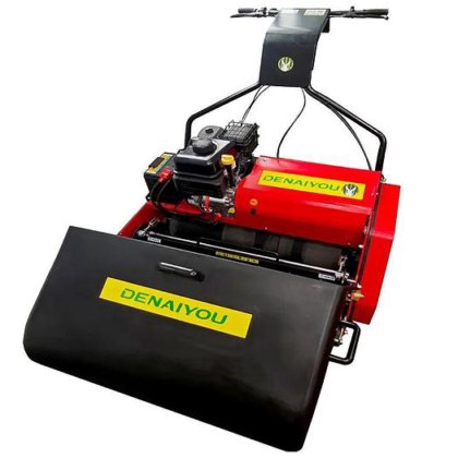 工業用6.5HPガス式自走式芝刈り機4ストロークコードレス機能リール草ボックスゴルフフェアウェイコース