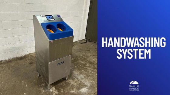 Meritech Hand Sign Meritech CleanTech 2000S Handwashing System in Canada