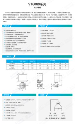 V6088.20电动球阀