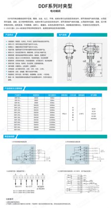 DDF电动蝶阀DN100