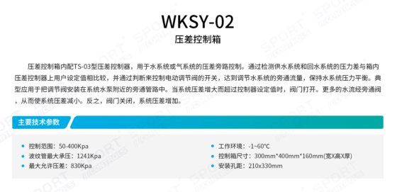 WKSY压差控制箱
