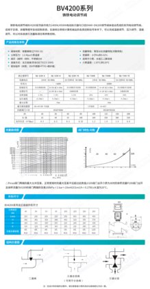 BV4200.65电动平衡调节阀（带手动）