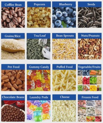 为食品工业定制不锈钢或碳钢提升机、零食土豆谷物输送机