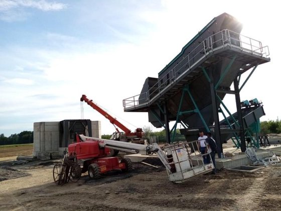 振動ふるいです