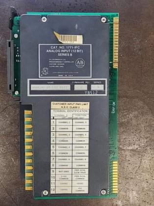 Allen-Bradley 1771-IFC 12 Bit Analog