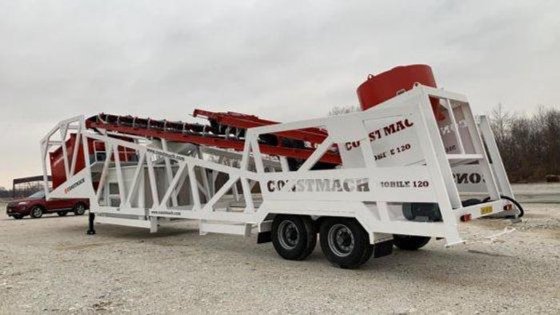 移動式コンクリートプラント